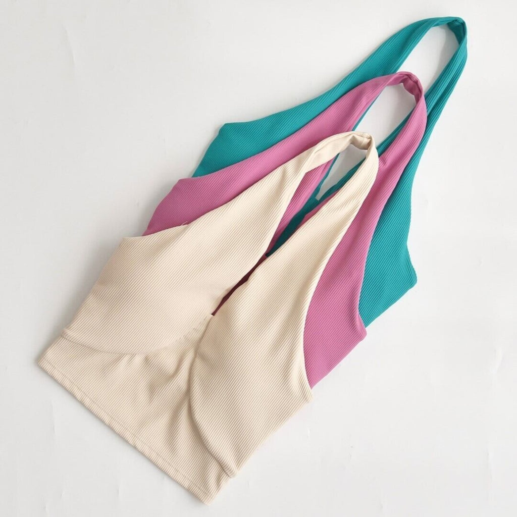 Mana Basic Quick-drying fitness hold neck top 1927