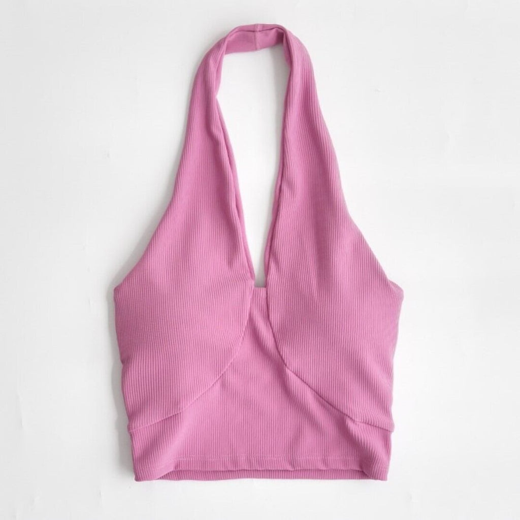 Mana Basic Quick-drying fitness hold neck top 1927