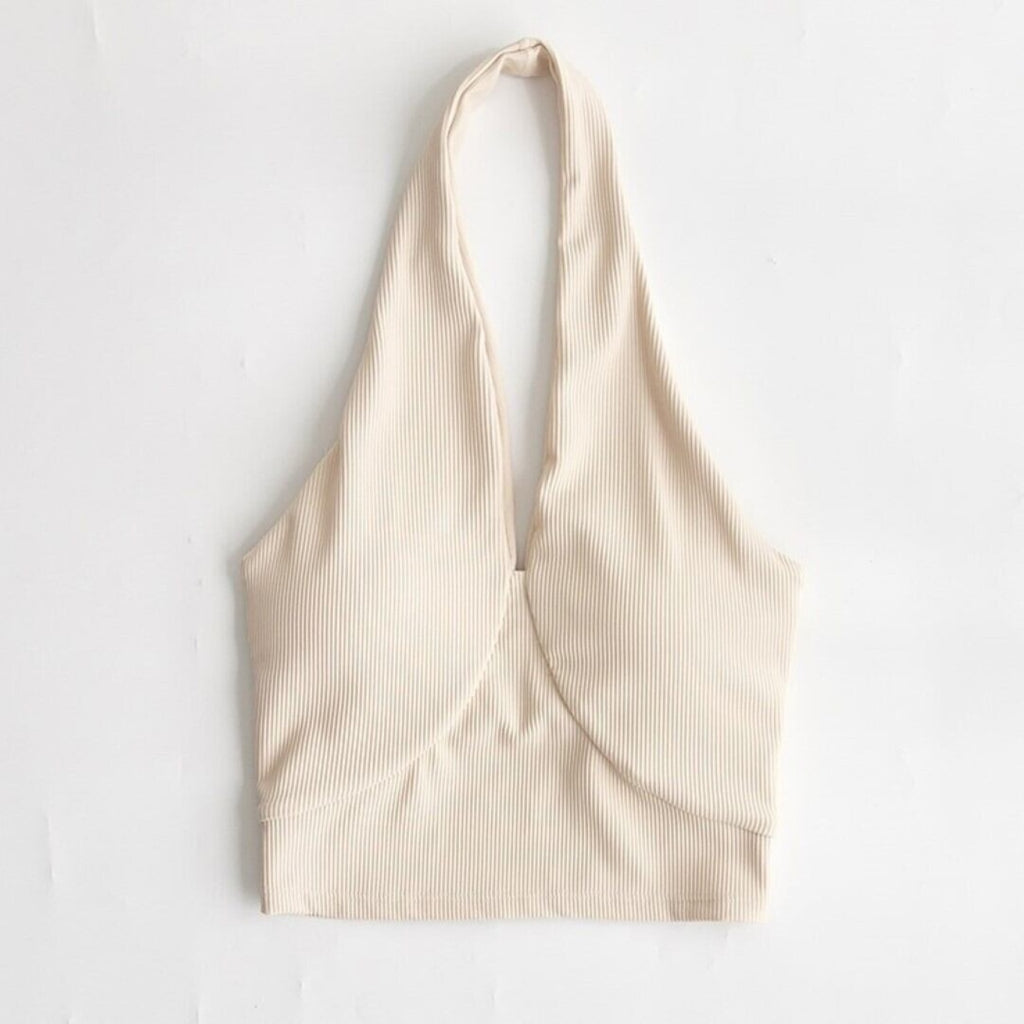 Mana Basic Quick-drying fitness hold neck top 1927