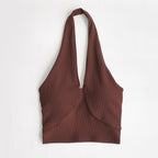 Mana Basic Quick-drying fitness hold neck top 1927