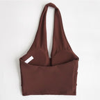Mana Basic Quick-drying fitness hold neck top 1927