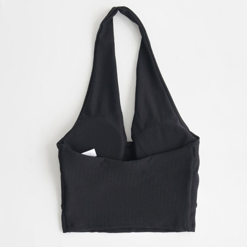 Mana Basic Quick-drying fitness hold neck top 1927