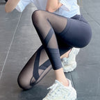Mana Basic high waist mesh fitness leggings 1978