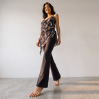 Mana Muse Ruffle Cami & Skirt Leggings Set 2694