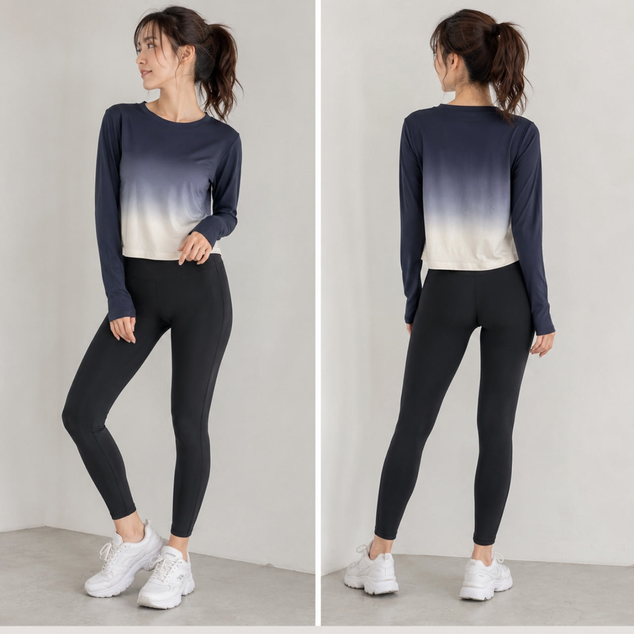 Mana Muse Gradient long T-shirt 2062