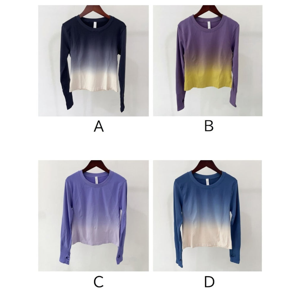 Mana Muse Gradient long T-shirt 2062