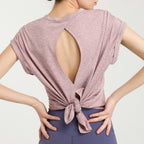 Mana Basic Short-sleeved loose sports T-shirt 2068