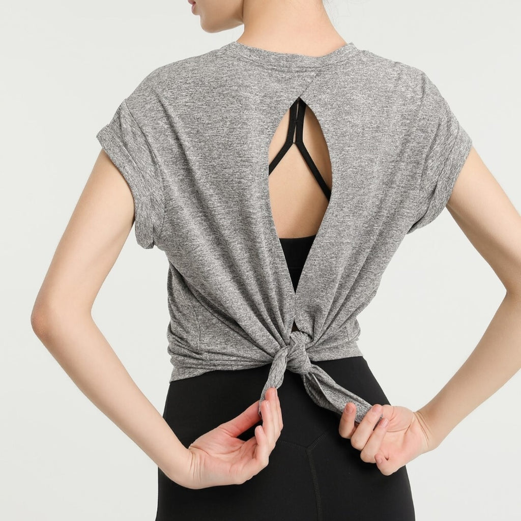 Mana Basic Short-sleeved loose sports T-shirt 2068