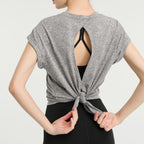 Mana Basic Short-sleeved loose sports T-shirt 2068