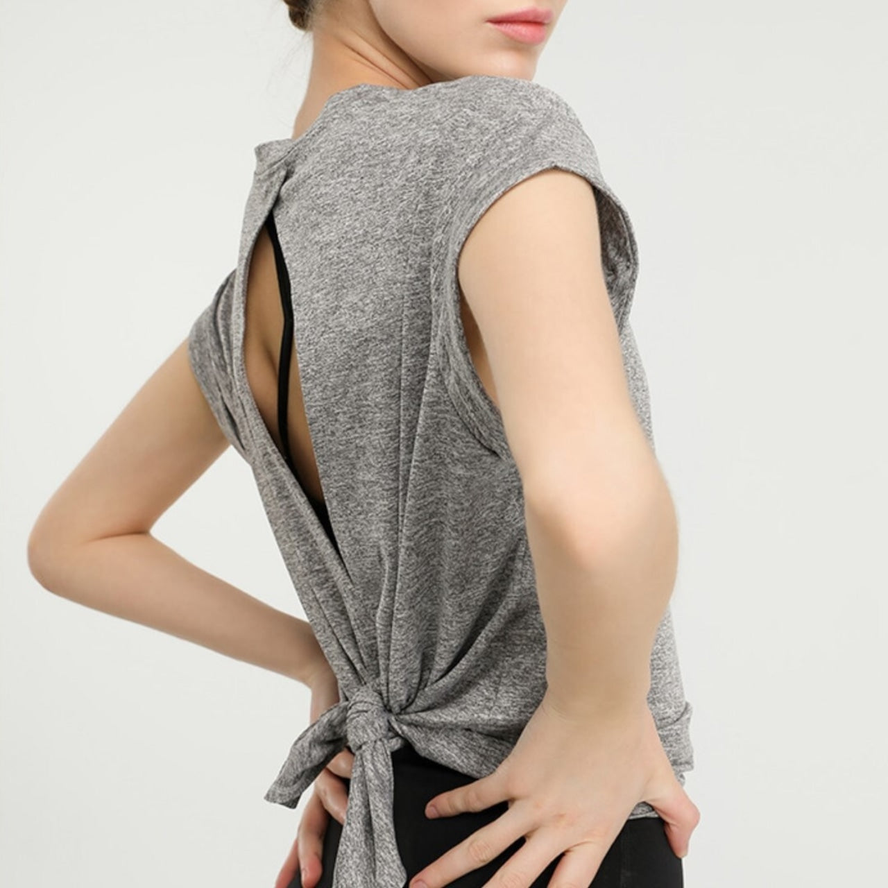 Mana Basic Short-sleeved loose sports T-shirt 2068