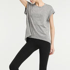 Mana Basic Short-sleeved loose sports T-shirt 2068