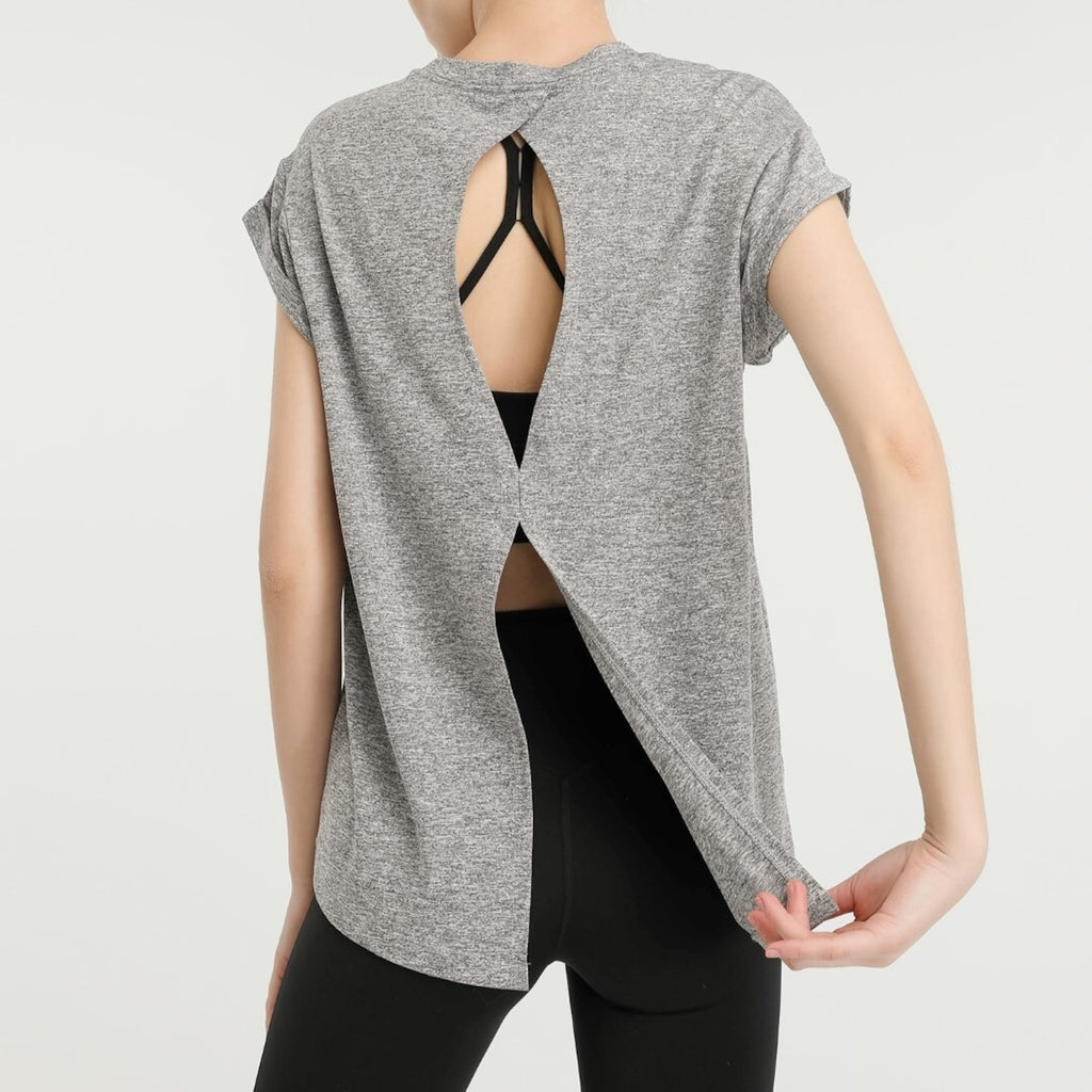 Mana Basic Short-sleeved loose sports T-shirt 2068