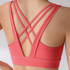 Mana Basic double cross simple bra top 2170