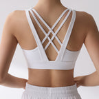 Mana Basic double cross simple bra top 2170