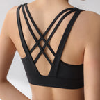 Mana Basic double cross simple bra top 2170