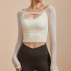 Mana Muse 2 piece style mesh long sleeve tops 2215