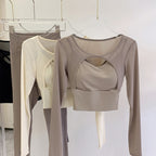 Mana Muse 2 piece style mesh long sleeve tops 2215