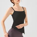Mana Muse Yoga Fitness Elegant Tops 2241