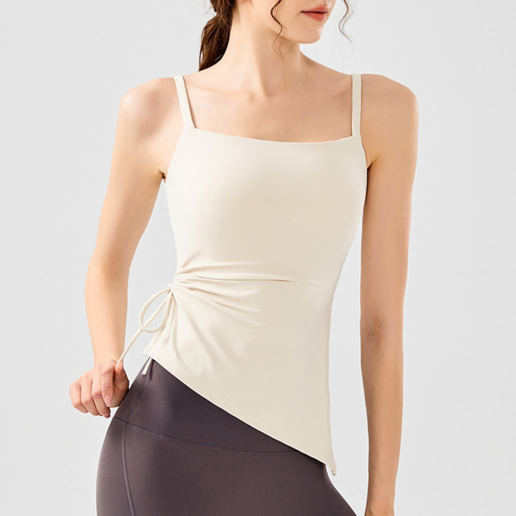Mana Muse Yoga Fitness Elegant Tops 2241