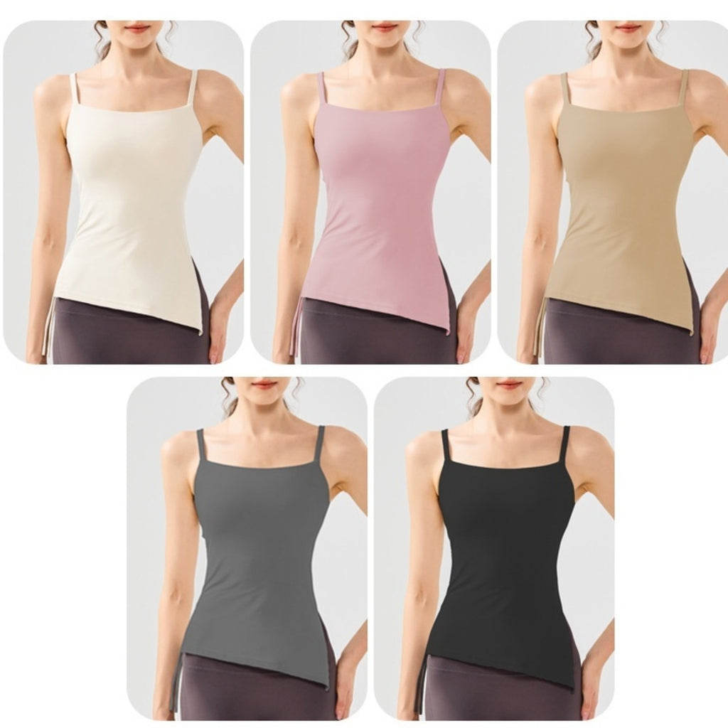 Mana Muse Yoga Fitness Elegant Tops 2241