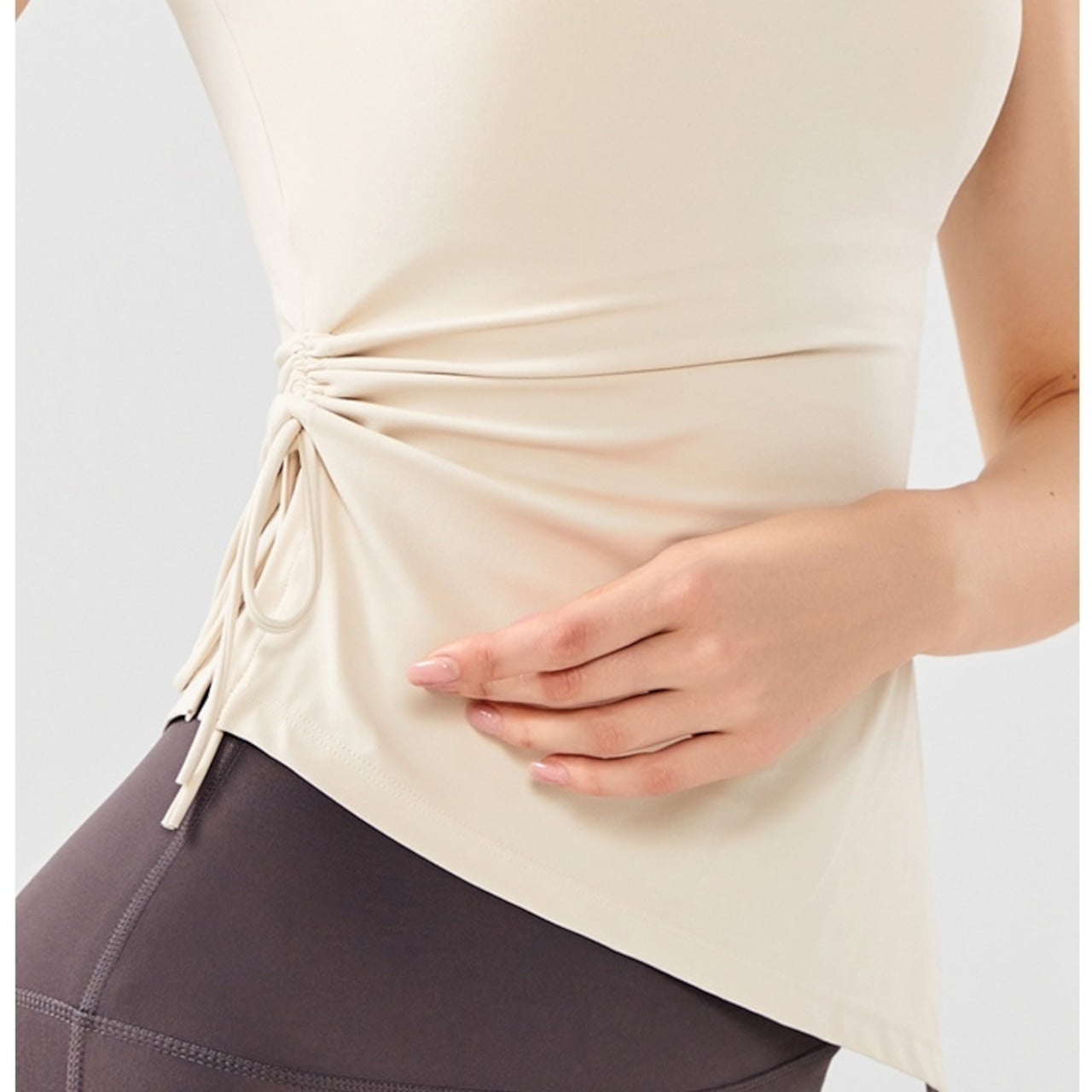 Mana Muse Yoga Fitness Elegant Tops 2241