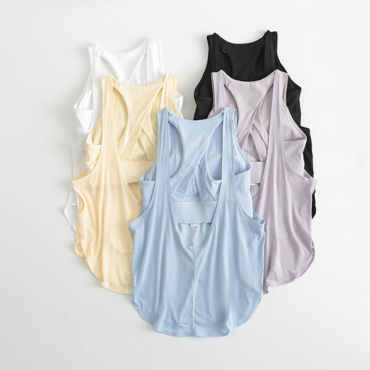 Mana Basic beautiful back tops wear 2256