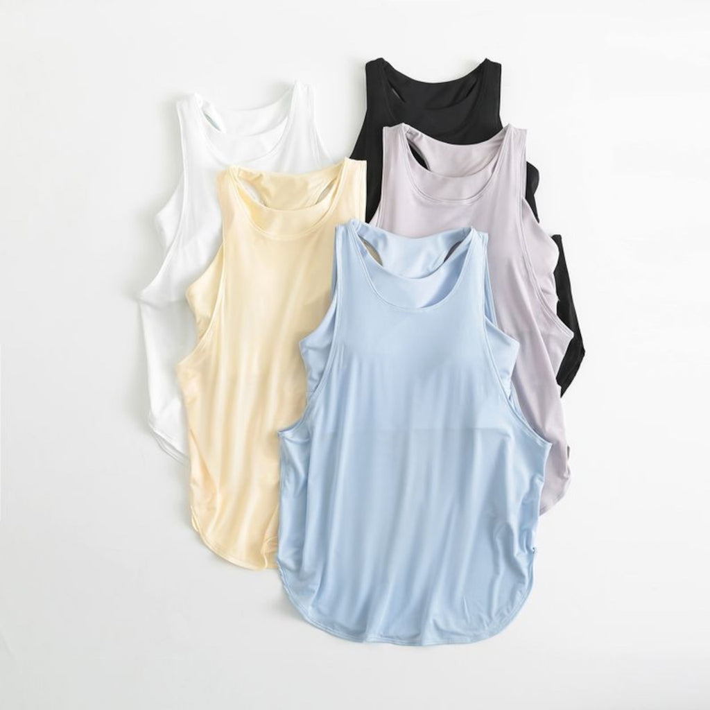 Mana Basic beautiful back tops wear 2256