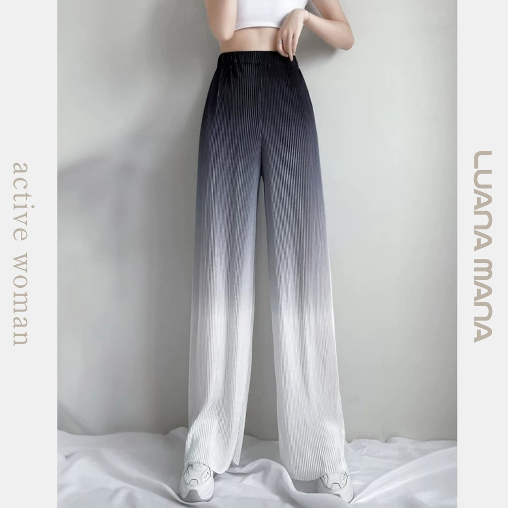 Mana Muse gradient casual pants 2273