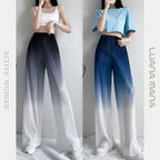 Mana Muse gradient casual pants 2273