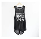 Mana Basic Korean style loose style tank top 2277