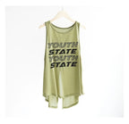 Mana Basic Korean style loose style tank top 2277