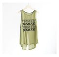 Mana Basic Korean style loose style tank top 2277