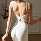 Mana Muse double strap twist bra top 2279