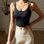 Mana Muse double strap twist bra top 2279