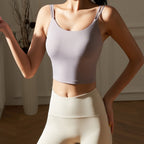 Mana Muse double strap twist bra top 2279