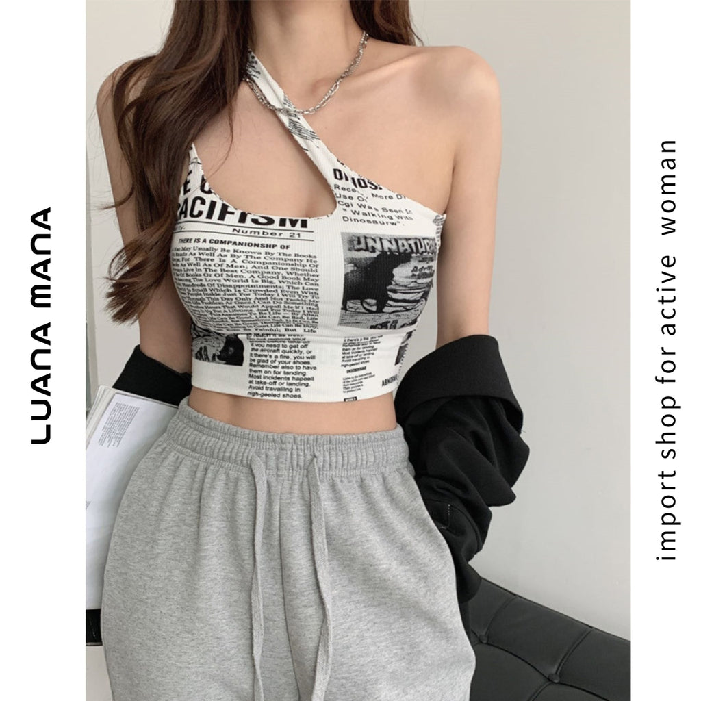 Mana Muse one shoulder niche bra top 2280