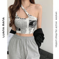 Mana Muse one shoulder niche bra top 2280