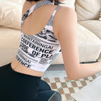 Mana Muse one shoulder niche bra top 2280