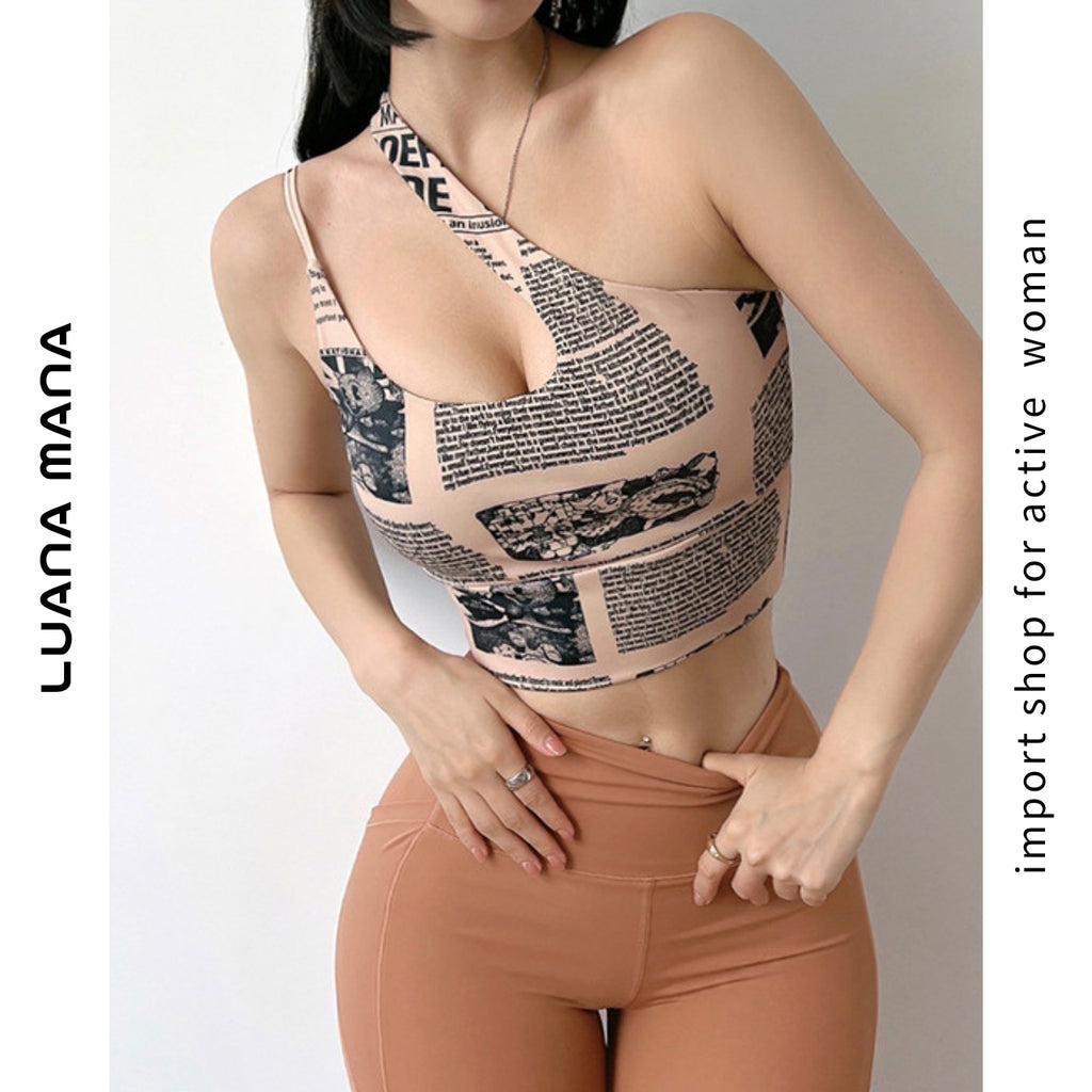 Mana Muse one shoulder niche bra top 2280
