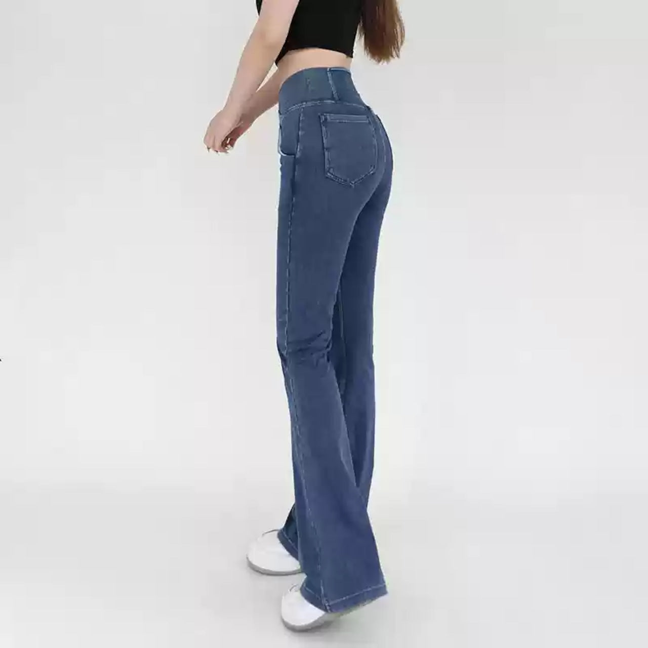 Mana Basic high waisted denim leggings 2287