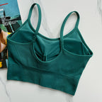 Mana Basic American retro sports short bra top 2366