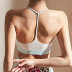 Mana Muse thin strap bicolor bra top 2395