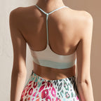 Mana Muse thin strap bicolor bra top 2395