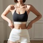 Mana Muse thin strap bicolor bra top 2395