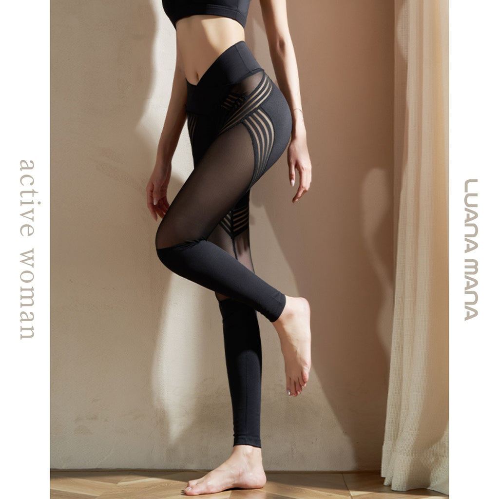 Mana Muse sexy mesh design leggings 2401