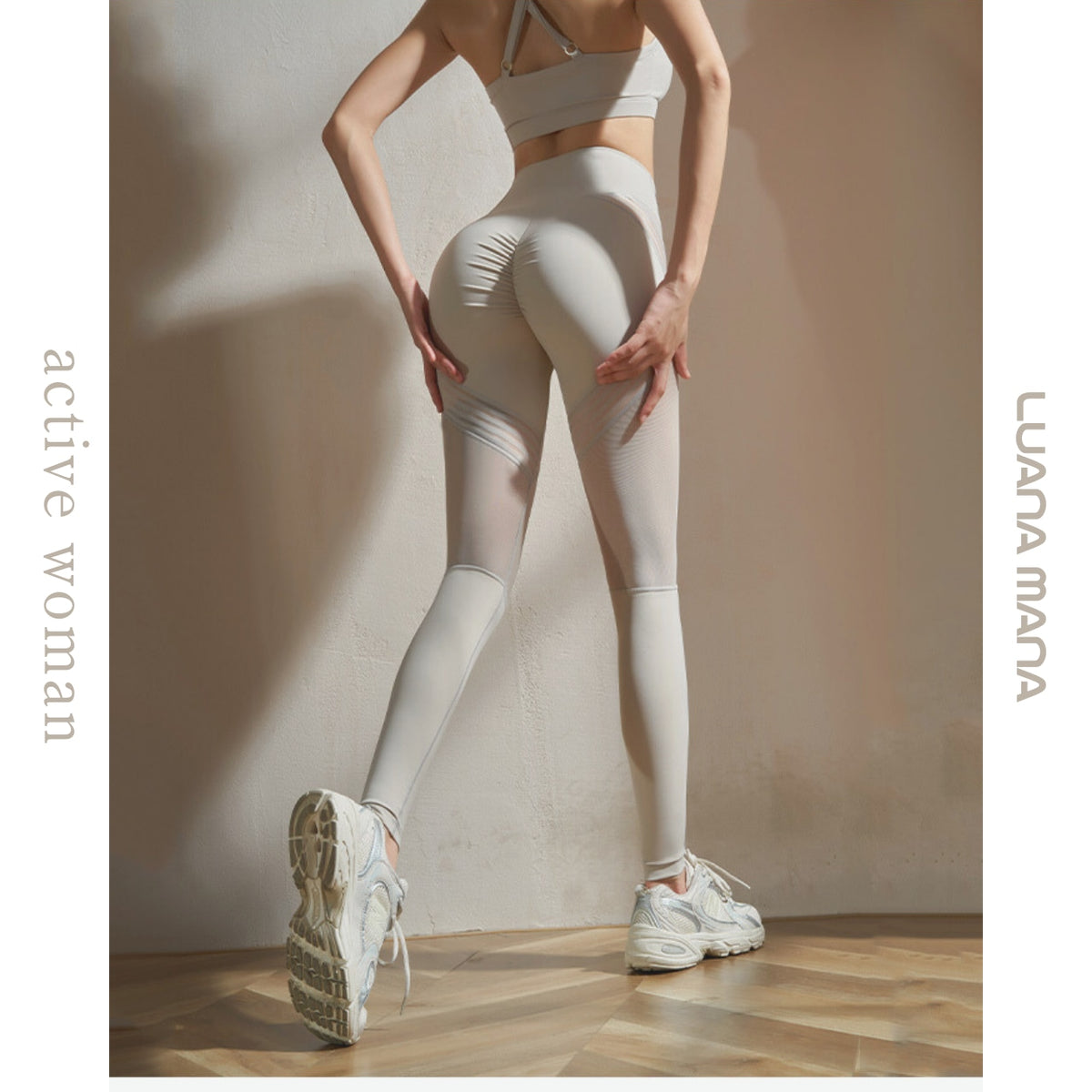 Mana Muse sexy mesh design leggings 2401
