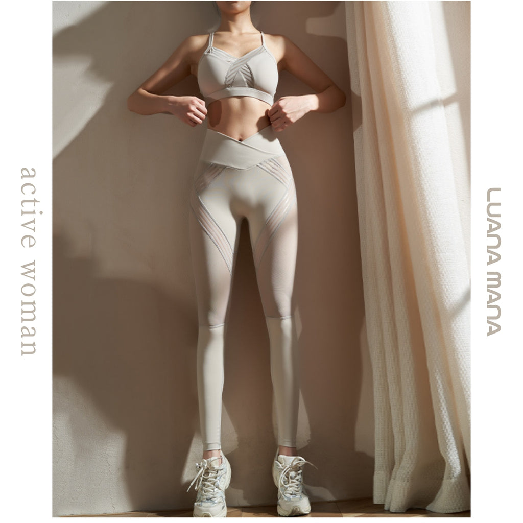 Mana Muse sexy mesh design leggings 2401
