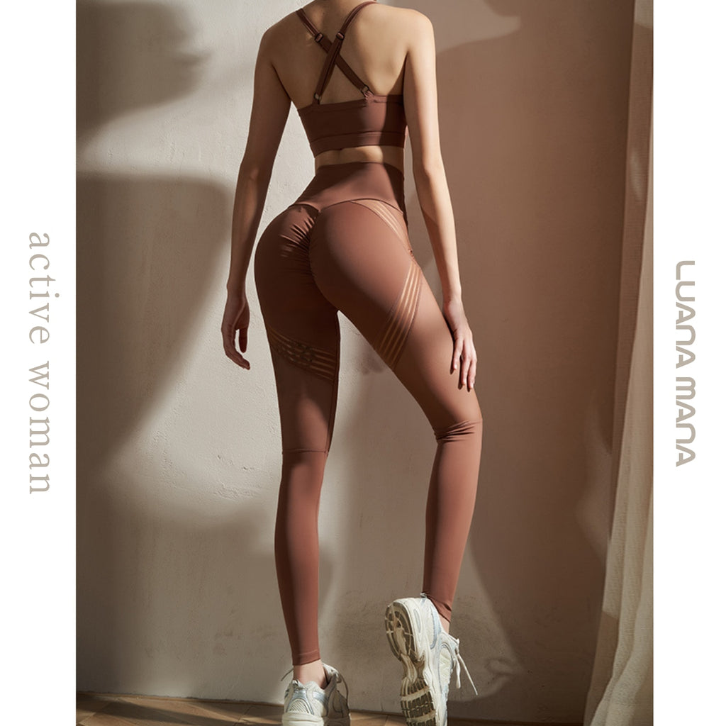 Mana Muse sexy mesh design leggings 2401