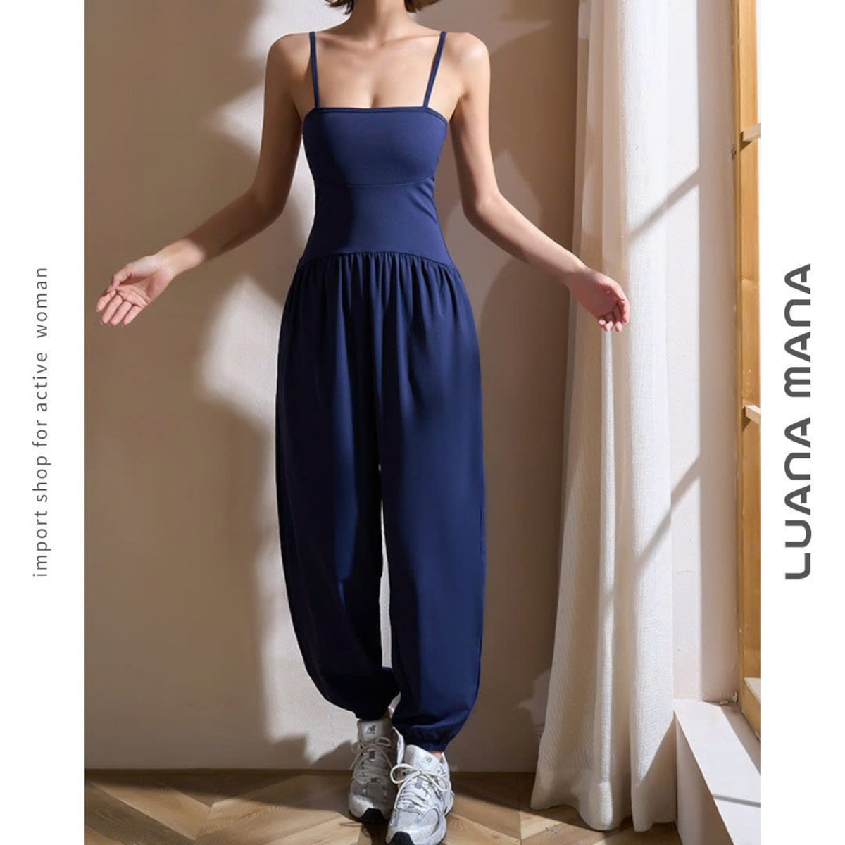 Mana Muse sexy sling yoga suit jumpsuit setup 2495