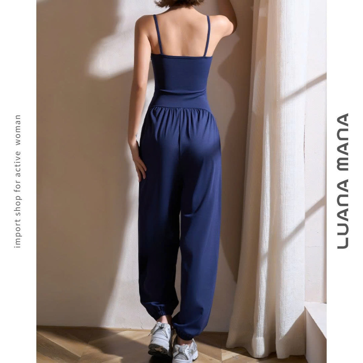 Mana Muse sexy sling yoga suit jumpsuit setup 2495